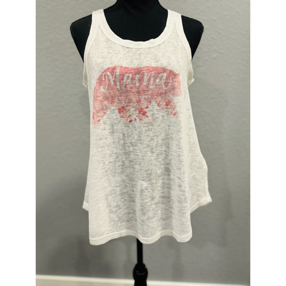 Phil Love “Mama Bear” Graphic Tank Top | Sz L, NWOT - Picture 2 of 8